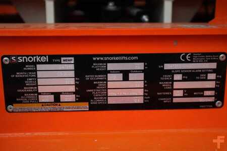 Scissor lift  Snorkel S4726E Valid Inspection, *Guarantee! ,Electric, 10 (6)