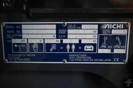 Nacelle télescopique  Aichi SP14D1JM Valid Inspection, *Guarantee! Diesel, 4x4 (7)