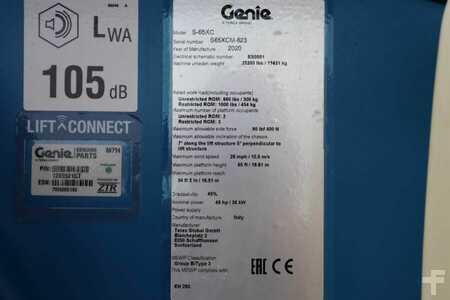 Telescopic boom  Genie S65XC Valid inspection, *Guarantee! Diesel, 4x4 Dr (6)
