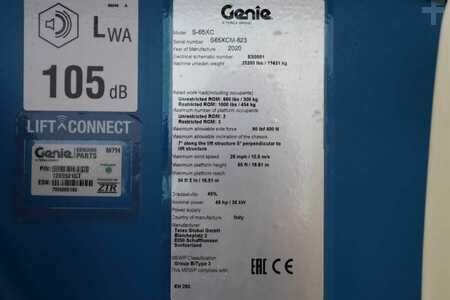 Teleszkópemelvény  Genie S65XC Valid inspection, *Guarantee! Diesel, 4x4 Dr (6)