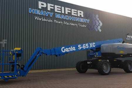 Telescopic Boom  Genie S65XC Valid inspection, *Guarantee! Diesel, 4x4 Dr (1)