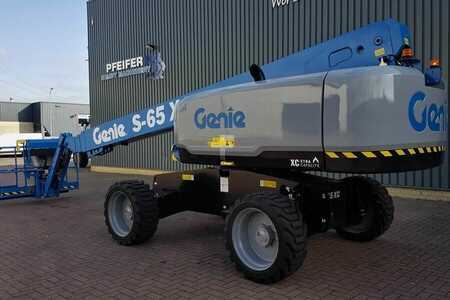 Telescopic boom  Genie S65XC Valid inspection, *Guarantee! Diesel, 4x4 Dr (8)