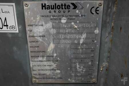 Teleskop platform  Haulotte H14TX Diesel, 4x4 Drive, 14.07m Working Height, 10 (6)