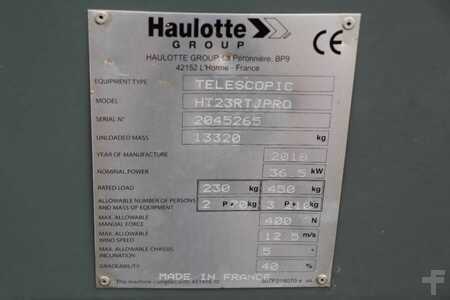 Podnośnik teleskopowy  Haulotte HT23RTJ Pro Valid inspection, *Guarantee! 22.5 m W (6)