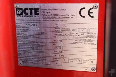 Podnośnik przegubowy  CTE CS170E Valid inspection, *Guarantee! Bi-Energy, 17 (6)