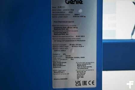 Plataformas articuladas  Genie Z45-DC Valid inspection, *Guarantee, Fully Electri (6)