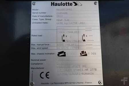 Led arbejdsplatform  Haulotte HA16RTJ Pro Valid Inspection, *Guarantee! Diesel, (6)