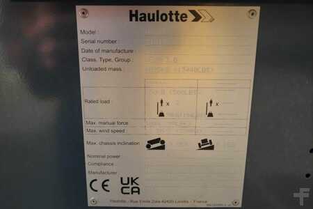 Led arbejdsplatform  Haulotte HA16RTJ Valid Inspection, *Guarantee! Diesel, 4x4 (12)