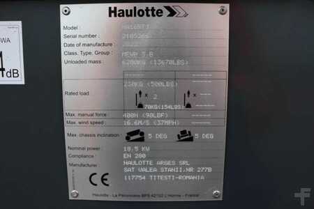 Led arbejdsplatform  Haulotte HA16RTJ Valid Inspection, *Guarantee! Diesel, 4x4 (5)