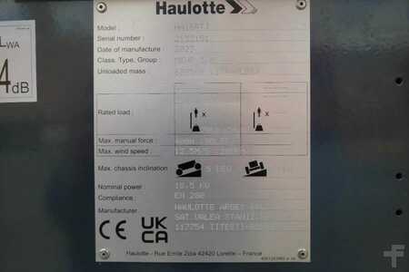Plataformas articuladas  Haulotte HA16RTJ Valid Inspection, *Guarantee! Diesel, 4x4x (6)