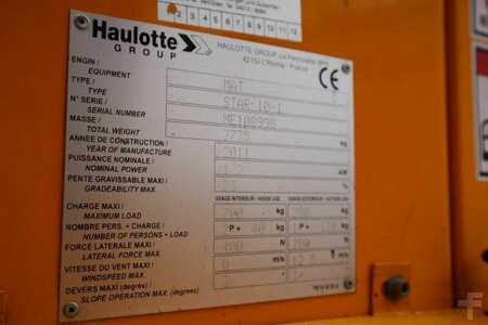 Csukló munka emelvény  Haulotte STAR 10 Electric, 10m Working Height, 3m Reach, 20 (6)