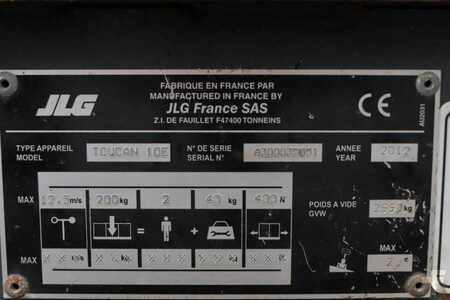 Kloubová pracovní plošina  JLG Toucan 10 E Valid inspection,*Guarantee! Electric, (13)