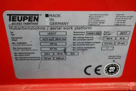Articulating boom  Teupen LEO 31T Valid inspection, *Guarantee! 230 V Electr (6)