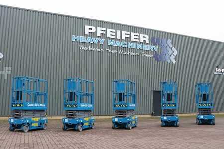 Pracovní plošina s nůžkovým zdvihem - Genie GS1330M ALL-ELECTRIC DC DRIVE, 5.9M WORKING HEIGHT (8)