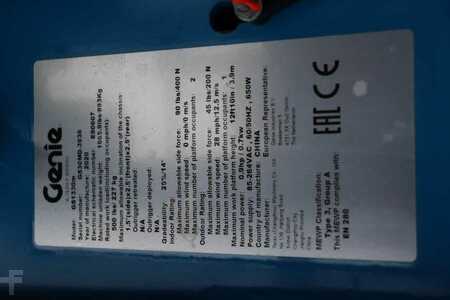 Pracovní plošina s nůžkovým zdvihem - Genie GS1330M Valid inspection, *Guarantee! All-Electric (7)