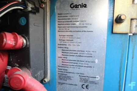 Nacelle à ciseaux  Genie GS4069DC Electric, 14m Working Height, 363kg Capac (7)