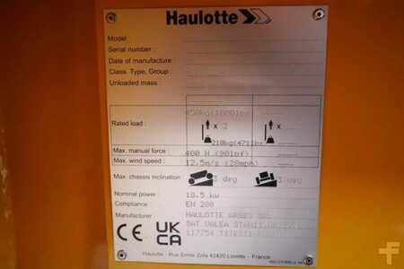 Pracovní plošina s nůžkovým zdvihem  Haulotte Compact 12DX Valid Inspection, *Guarantee! Diesel, (7)