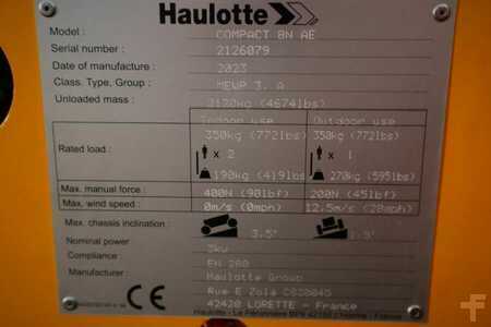 Podnośnik nożycowy  Haulotte Compact 8N Valid inspection, *Guarantee! 8m Workin (16)
