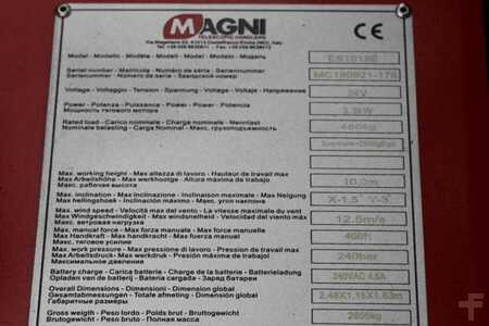 Nacelle à ciseaux  Magni ES1012E Electric, 10m Working Height, 450kg Capaci (8)