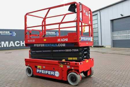 Scissor lift  Magni ES1012E Valid inspection, *Guarantee! Electric, 10 (2)