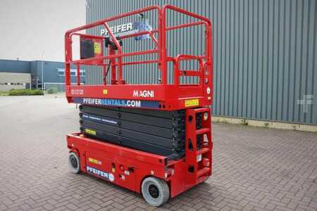 Scissor lift  Magni ES1212E Valid inspection, *Guarantee! Electric, 12 (8)