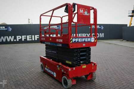 Scissor lift  Magni ES1212E Valid inspection, *Guarantee! Electric, 12 (2)