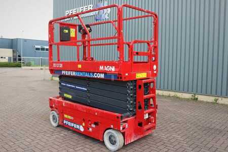 Scissor lift  Magni ES1212E Valid inspection, *Guarantee! Electric, 12 (9)