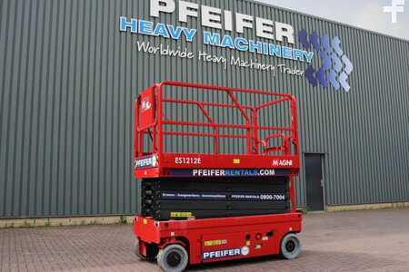 Scissor lift  Magni ES1212E Valid inspection, *Guarantee! Electric, 12 (1)