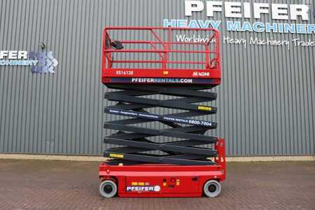 Scissor lift  Magni ES1612E Valid inspection, *Guarantee!, Electric, 1 (10)