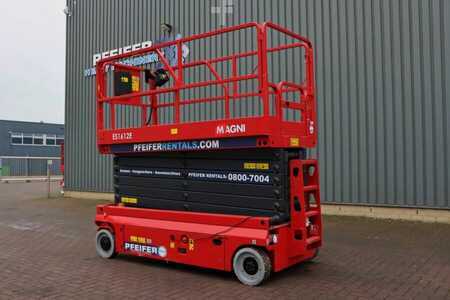 Scissor lift  Magni ES1612E Valid inspection, *Guarantee!, Electric, 1 (9)