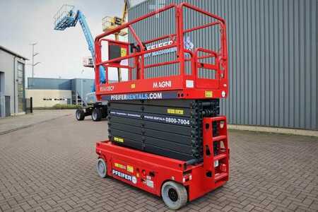 Scissor lift  Magni ES1612ECP Valid inspection, *Guarantee!, Electric, (8)