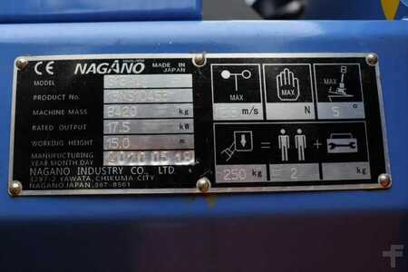 Plataforma telescópica  Nagano S15Auj Valid inspection, *Guarantee! Diesel, 15 m (7)