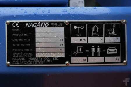 Plataforma telescópica  Nagano S15Auj Valid inspection, *Guarantee! Diesel, 15 m (6)