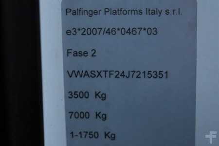 Plataforma sobre camión  Palfinger P200TXE Valid inspection, *Guarantee! Driving Lice (14)