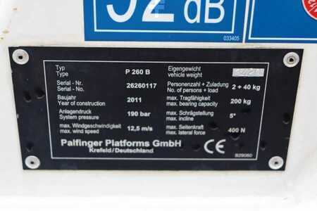 Truck mounted platform  Palfinger P260B Dutch Registration, Driving Licence B/3, Die (6)