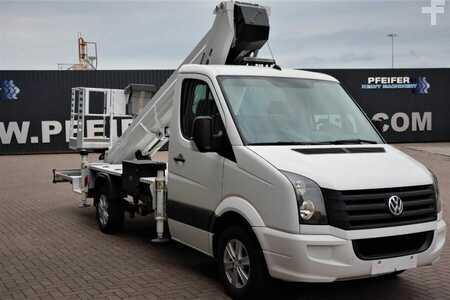 Lastvogns platform  Ruthmann TB270.3 Driving Licence B/3. Volkswagen Crafter TD (7)