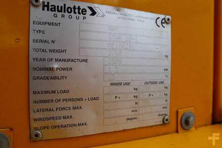 Gelenkteleskopbühne  Haulotte STAR 10 Electric, 10m Working Height, 3m Reach, 20 (6)