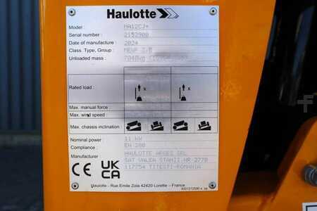 Kloubová pracovní plošina  Haulotte HA12CJ+ Valid inspection, *Guarantee! Electric, 12 (6)