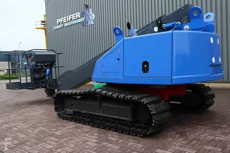 Plataforma Telescópica  Aichi SR12CSM Diesel, Tracked Boomlift, 14.1m Working He (9)