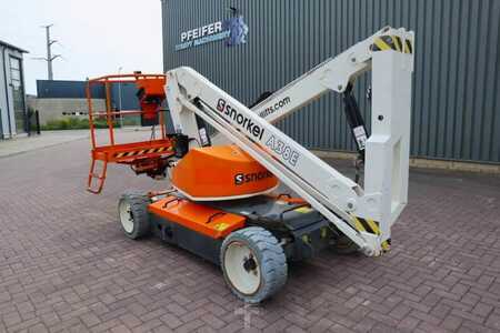 Articulating boom  Snorkel A38E Valid Inspection, Electric, 13.5m Working Hei (9)