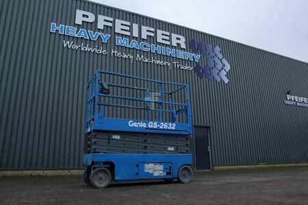 Scissor lift  Genie GS2632 Electric, Working Height 10m, 227kg Capacit (1)