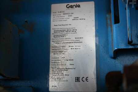 Teleskopická plošina  Genie S-85XC Valid inspection, *Guarantee! Diesel, 4x4 D (7)