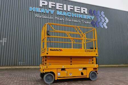 Scherenarbeitsbühne  Haulotte Compact 10 Electric, 10m Working Height, 450kg Cap (1)