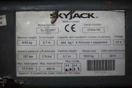 Saksinostimet  Skyjack SJ6832 Diesel, 4x4 Drive, 11.6m Working Height, 45 (6)