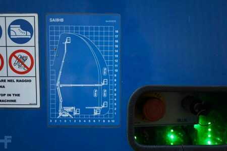 Fler stegs bom  Ruthmann BLUELIFT SA18HD Gasoline / 220V, 18m Working Heigh (12)