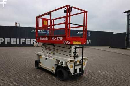 Piattaforme aeree a pantografo - Holland Lift Ecostar HL-9710 Electric, 12m Working Height, 325k (7)