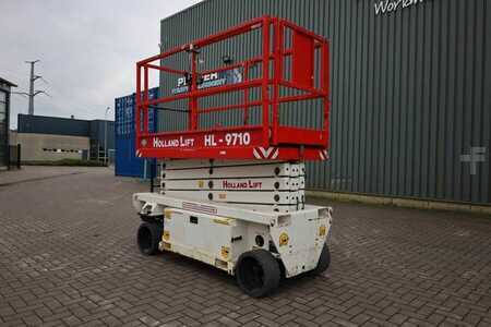 Piattaforme aeree a pantografo - Holland Lift Ecostar HL-9710 Electric, 12m Working Height, 325k (8)