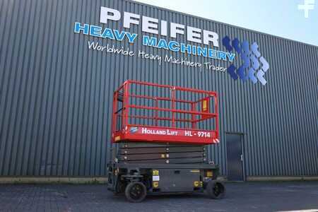 Scherenarbeitsbühne - Holland-Lift Ecostar HL-9714 Electric, 12m Working Height, 325k (1)