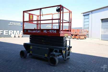 Scherenarbeitsbühne - Holland-Lift Ecostar HL-9714 Electric, 12m Working Height, 325k (2)