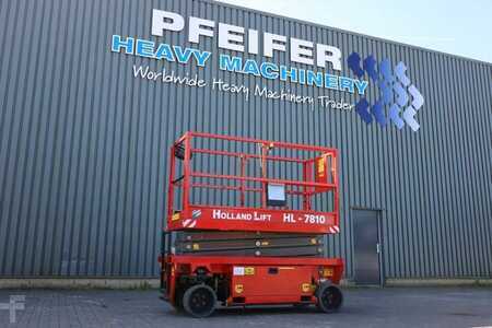 Scherenarbeitsbühne - Holland-Lift Ecostar HL-7810 Electric, 10m Working Height, 450k (1)